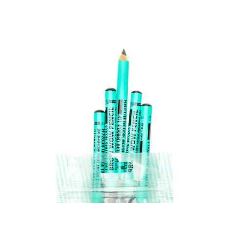ALL ROUND BROWN Disposable eyebrow pencils pack of 5 = 25 pencils